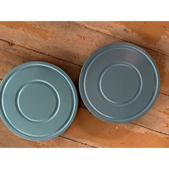 2 Vintage Film Reel Sherer 8mm Canisters - Picture 4 of 7